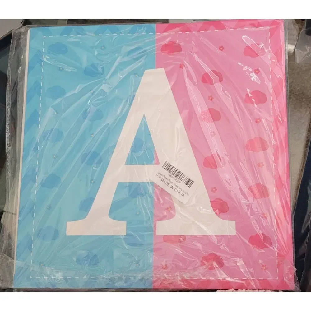 Gender Reveal Decorations 4pcs Baby Box for Baby Shower Gender Reveal 4 Pieces